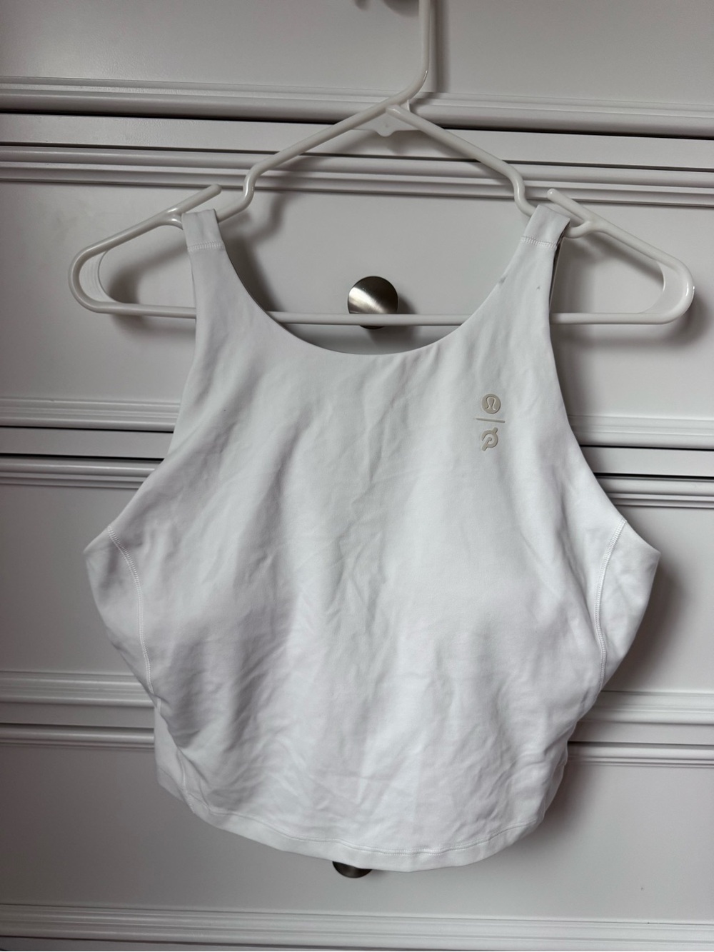 lululemon x peloton White Align High Neck Tank